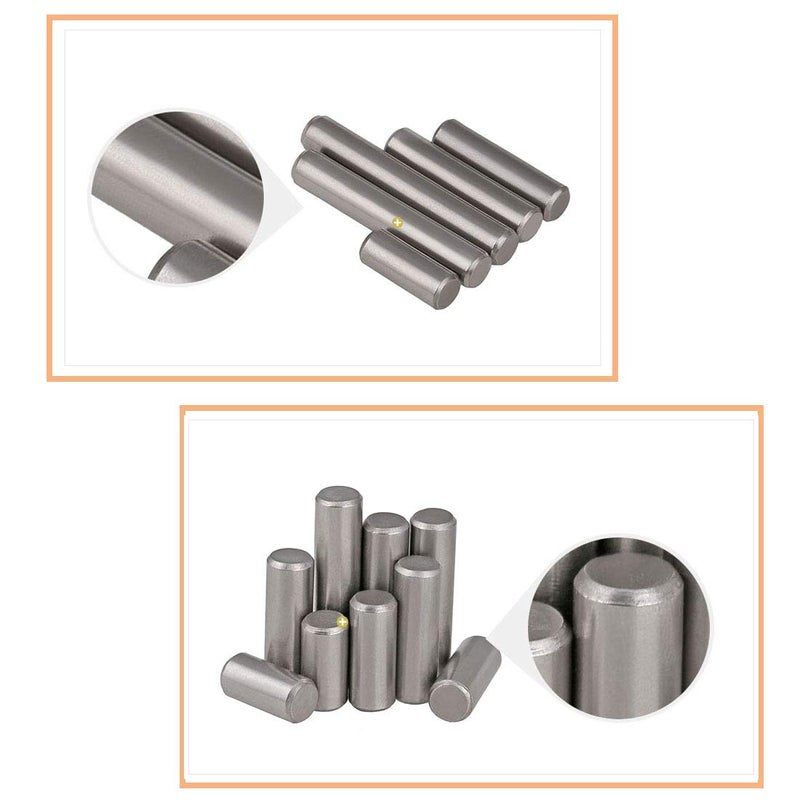 Socell 80 Pieces Dowel Pin Stainless Steel Shelf Support Pin Fasten Elements Shelf Bracket Pegs Cabinet Furniture Shelf Pins Support Assortment Kit - Image 4